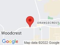 Map of CarZone at 18720 Van Buren Blvd, Riverside, CA 92508