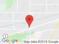 Map of American Auto Gallery at 764 S Byrne Rd, Toledo, OH 43609