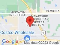 Map of Insta Auto 149 at 13055 - 149 Street, Edmonton, AB T5L 2J7