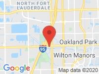 Map of AutoXperts, LLC. at 1024 W Oakland Park Blvd. Suite B, Wilton Manors, FL 33311