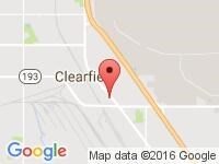 Map of Chariot Auto Sales at 562 S State St., Clearfield, UT 84015