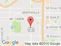 Map of International Auto Sales at 1605 SE 82nd Ave, Portland, OR 97216
