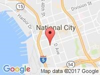 Map of Star Auto Group at 1741 National City Blvd, National City, CA 91950