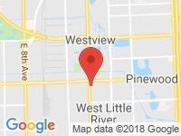 Map of ALEJANDRO FINANCIAL LLC at 10101 NW 27TH AVE, Miami, FL 33147