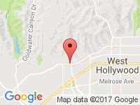 Map of Specialty Car Collection at 8929 Sunset Blvd., West Hollywood, CA 90069