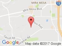 Map of Artan Auto Center at 7968 Arjon Dr. unit D, San Diego, CA 92126