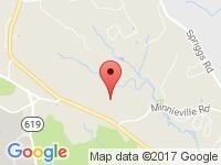 Map of Cooper Corvettes at 6933 Colchester Park Drive, Manassas, VA 20112