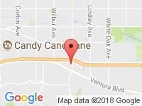 Map of Valley Car Center at 5567 Reseda Blvd Suite 330, Tarzana, CA 91356
