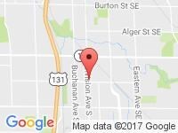 Map of MJ Motorsports at 3134 S Division Ave, Grand Rapids, MI 49548