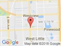 Map of Mike's Motors at 10477 NW 27th Ave, Miami, FL 33147