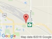 Map of Silverline Motors at 1601 Niakwa Road East, Winnipeg, MB R2J 3T3