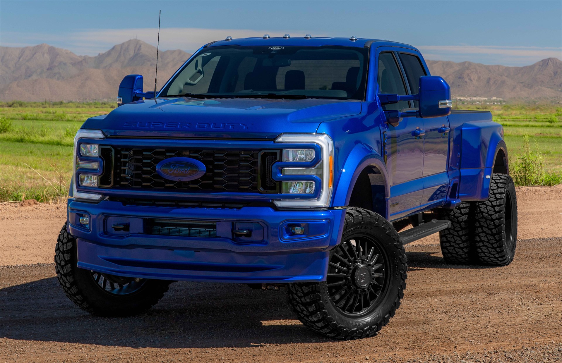 Lifted GMC truck at Unique Trucks in Scottsdale, Arizona with financing available for diesel trucks, lifted trucks, work trucks, and SUVs.