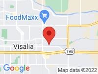 Map of S & L Auto Sales LLC at 216 N Cain St., Visalia, CA 93292
