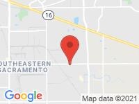 Map of Discover Auto Sales at 8732 Fruitridge Rd unit 5, Sacramento, CA 95826