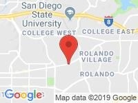 Map of Max Auto Sales at 5811 El Cajon Blvd, San Diego, CA 92115