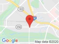 Map of Texas Autoplace at 3290 Irving Blvd., Dallas, TX 75247