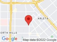 Map of City Fine Cars at 14620 NOVICE ST, Panorama City, CA 91402