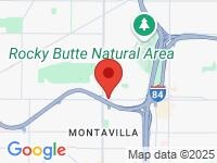 Map of Drive Away Hunger at 8301 NE Jonesmore St., Portland, OR 97220