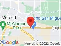 Map of Cars 4 Less at 1700 Yosemite Pkwy, Merced, CA 95341