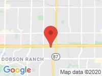 Map of Fine Cars LLC at 540 W Iron Ave, Mesa, AZ 85210