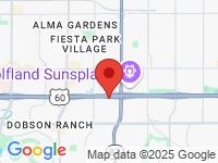 Map of Fine Cars LLC at 540 W Iron Ave Suite 114, Mesa, AZ 85210