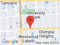 Map of Gables Auto Brokers INC at 11001 SW 40 ST, Miami, FL 33165