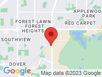 Map of Car Deals 4 U at 5090 26 Ave SE, Calgary, AB T2B 2Y9