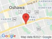 Map of Durham Motorsports at 56 Bloor Street East, Oshawa, ON L1H 3M2
