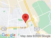 Map of Cool Rides at 8380 Church St. Suite A, Gilroy, CA 95020