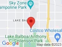 Map of Friends Auto Group at 16506 Vanowen St., Van Nuys, CA 91406