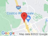 Map of Sterling Auto at 2191 San Ramon Valley Blvd, San Ramon, CA 94583