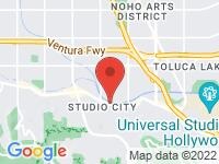 Map of Cali Corvette Collection at 11601 Ventura Blvd, Studio City, CA 91604