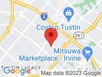 Map of Exotic Car Factory at 14711 Bentley Circle Unit B, Tustin, CA 92780