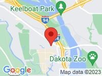 Map of Peak Automotive at 1706 43rd Ave SE Suite 3, Mandan, ND 58554