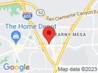 Map of Esotico Motors at 7710 Balboa Ave, San Diego, CA 92111