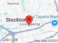 Map of EZ Street Motors at 811 E Weber Ave., Stockton, CA 95202