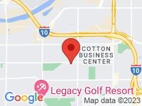 Map of Midline Motors at 3801 E Roeser Rd Suite 9, Phoenix, AZ 85040