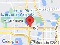 Map of Sky Blue Auto at 2575 W Colonial Dr., Orlando, FL 32804