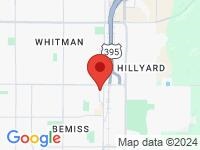 Map of R & R Auto Sales at 3001 E Heroy Ave, Spokane, WA 99207