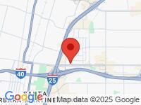 Map of Deluxe Trucks at 2019 Menaul NE STE A, Albuquerque, NM 87107