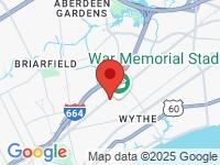 Map of Carrington motor group at 1927 West Pembroke Ave, Suite C, Hampton, VA 23661