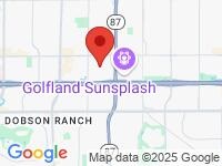 Map of Serious Fleet & Automotive at 240 E Coury Avenue #124, Mesa, AZ 85210