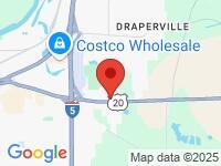 Map of Mega Auto Sales at 4345 Santiam HWY SE, Albany, OR 97322
