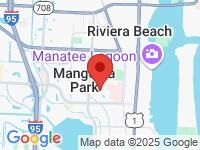 Map of Angels Auto Sales at 1100 53rd Ct South, West Palm Beach, FL 33407
