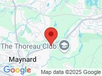 Map of Atlantis Auto Plaza Inc at 63 Powder Mill Rd, Acton, MA 01720