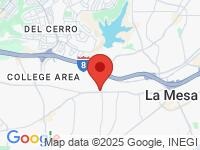 Map of HD Auto Sales Inc at 6970 El Cajon Blvd, San Diego, CA 92115