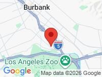Map of Loyalty Auto Group Inc at 1605 Victory Blvd., Glendale, CA 91201