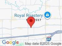 Map of Luxx Automotive at 8703 Richmond Ave, Houston, TX 77063-5630