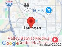 Map of Monterrey Auto Sales LLC at 202 W. Tyler Ave, Ste C, Harlingen, TX 78550