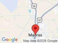 Map of Central Oregon Motor Co. at 1810 SW Highway 97, Madras, OR 97741